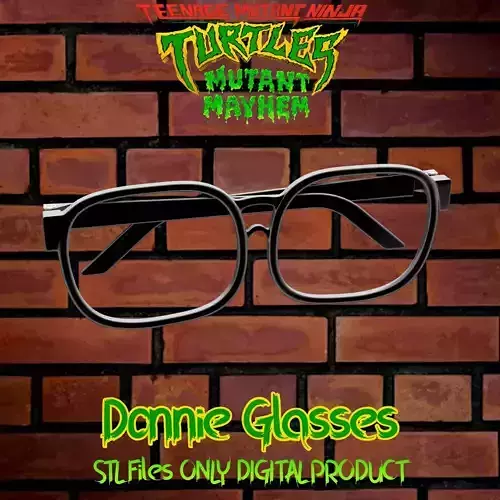 Donatello Glasses Teenage Mutant Ninja Turtles Cosplay 3D print model