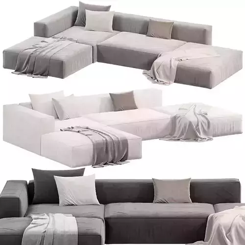 Happy Grafit Loft Sofa Cento
