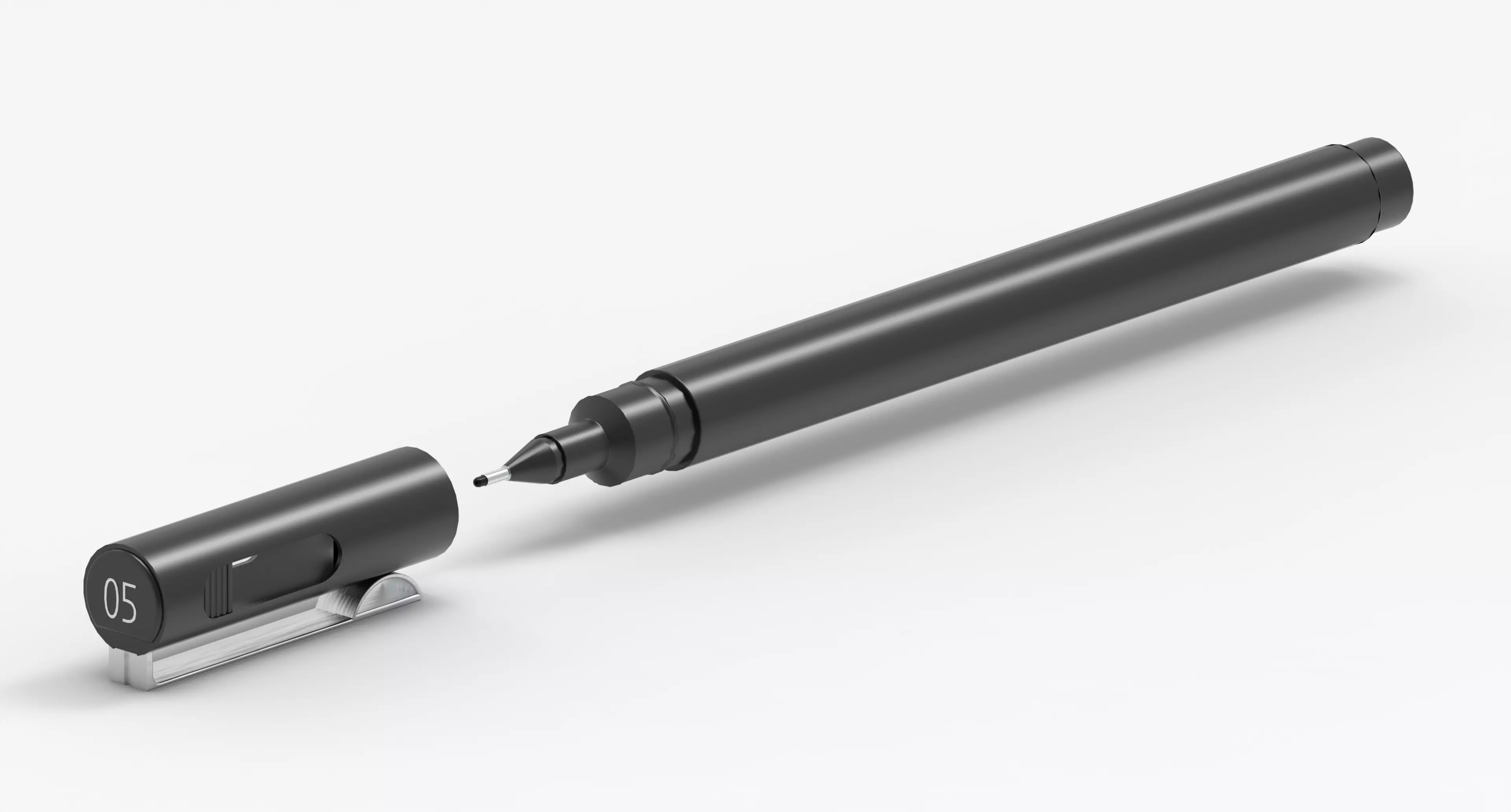 Technical Drawing Pen Free 3D model_0
