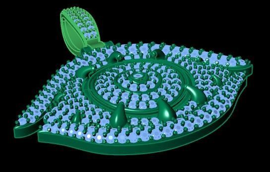 evil eye pendant 3D print model_14