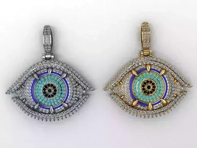evil eye pendant