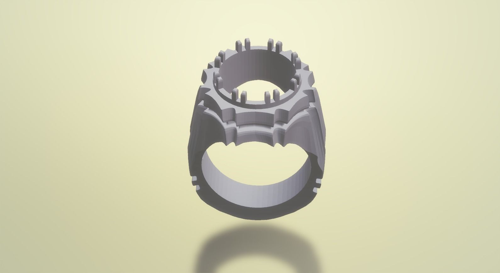 Men Ring 3D print model_3
