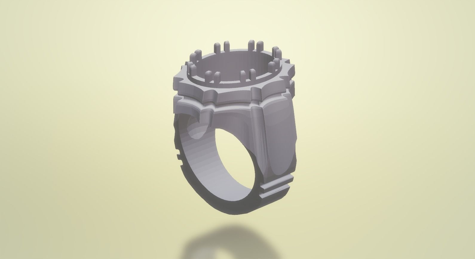 Men Ring 3D print model_2