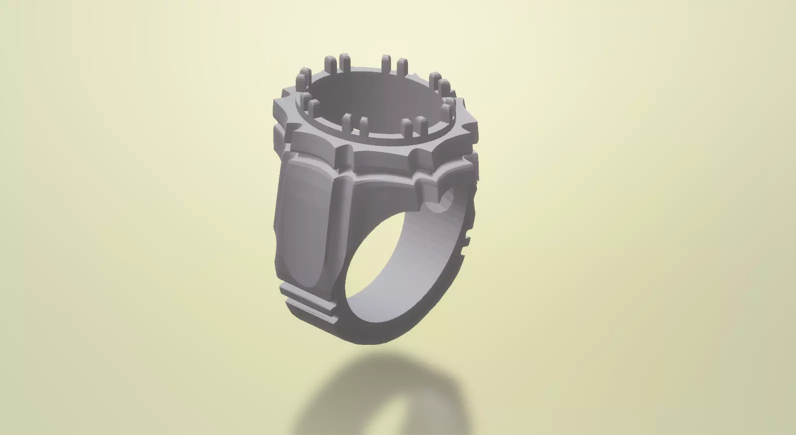 Men Ring 3D print model_0