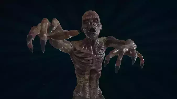 ZOMB-002 Zombie Walking Animation