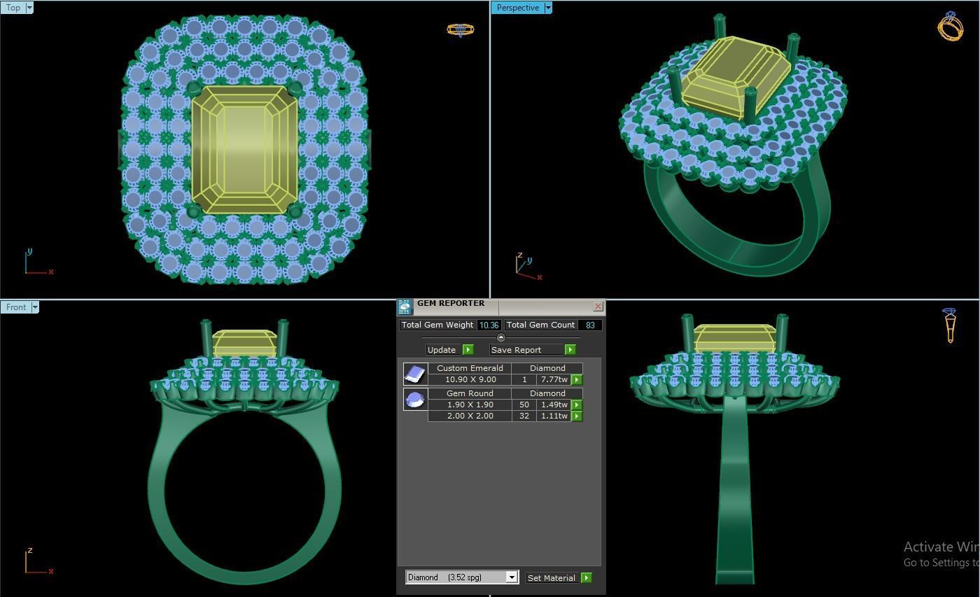 top 10 Ring 3D printer 3D print model_6