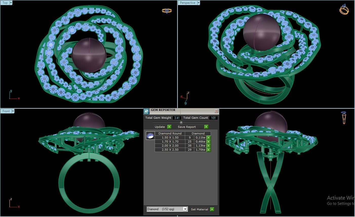 top 10 Ring 3D printer 3D print model_1