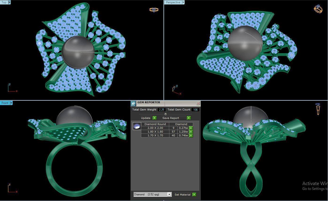 top 10 Ring 3D printer 3D print model_7