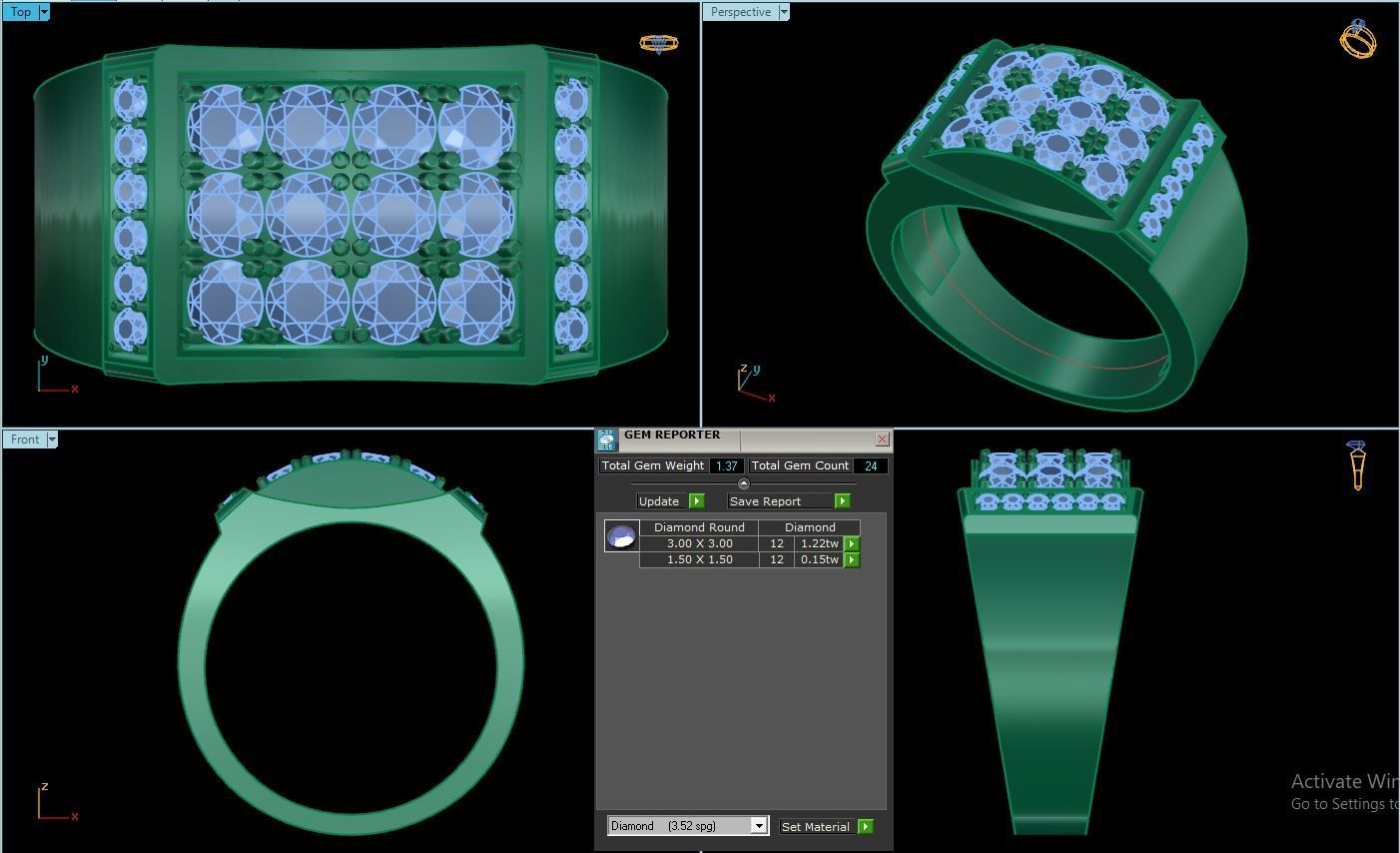 top 10 Ring 3D printer 3D print model_5