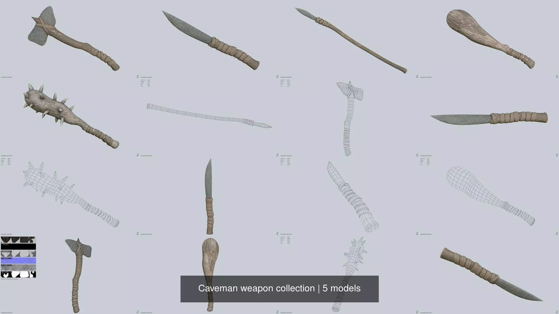 Caveman weapon collection _1