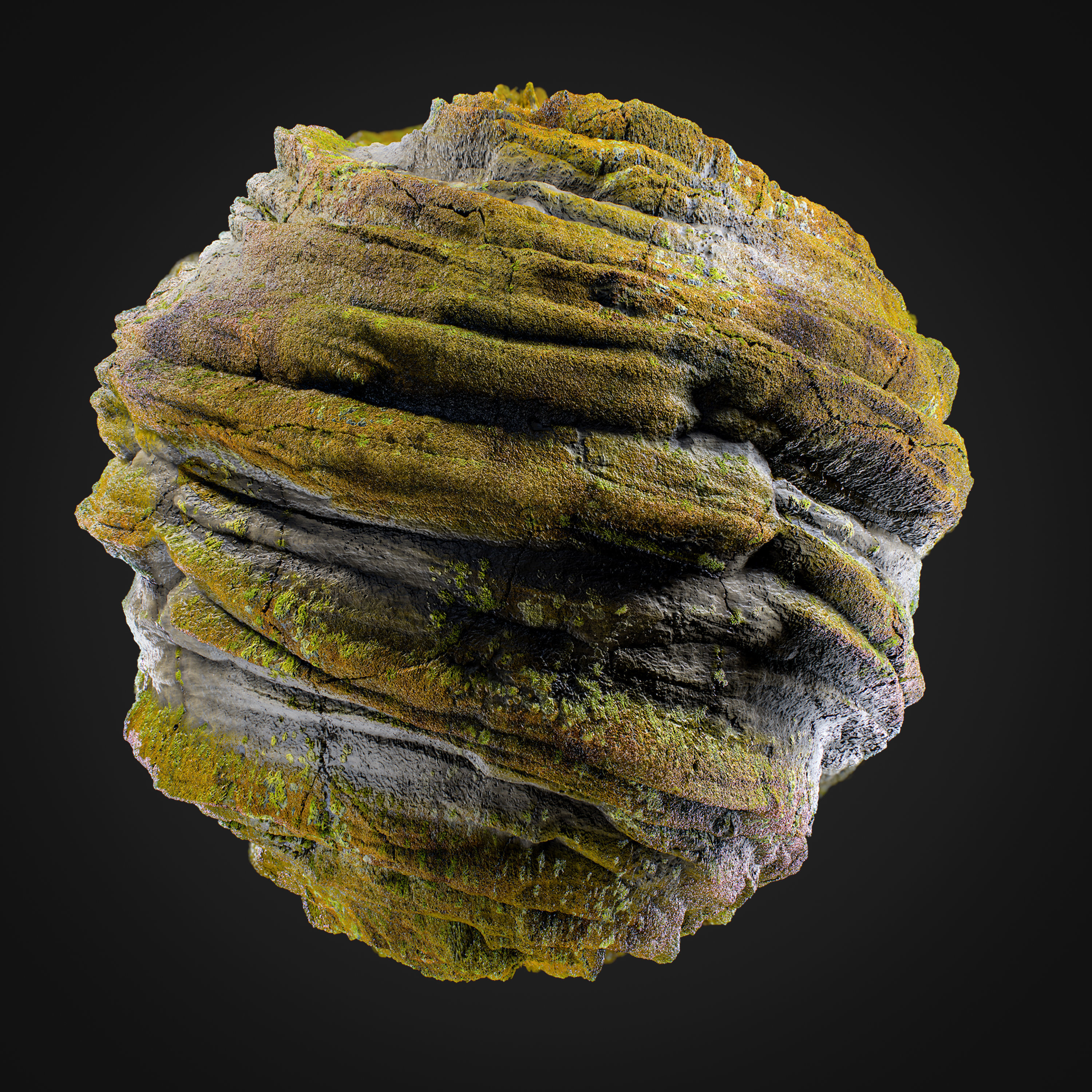 Tutorial - Creating Mossy Cliff In Substance Designer Texture_2
