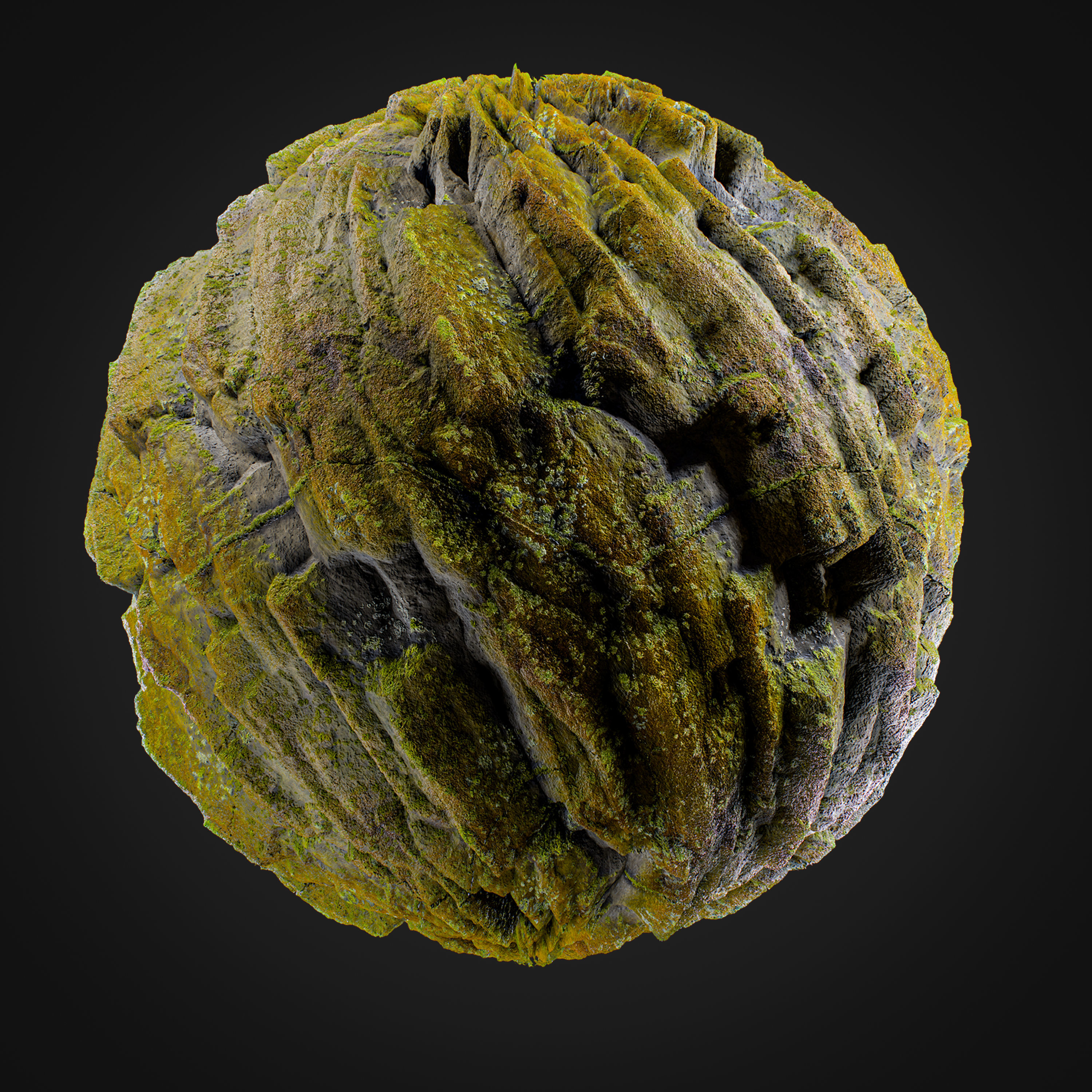 Tutorial - Creating Mossy Cliff In Substance Designer Texture_4
