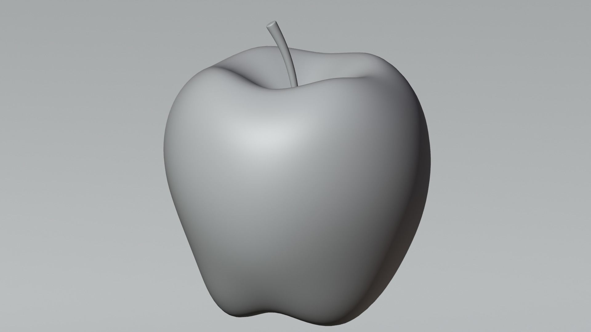 Apple fruit 3D model_7