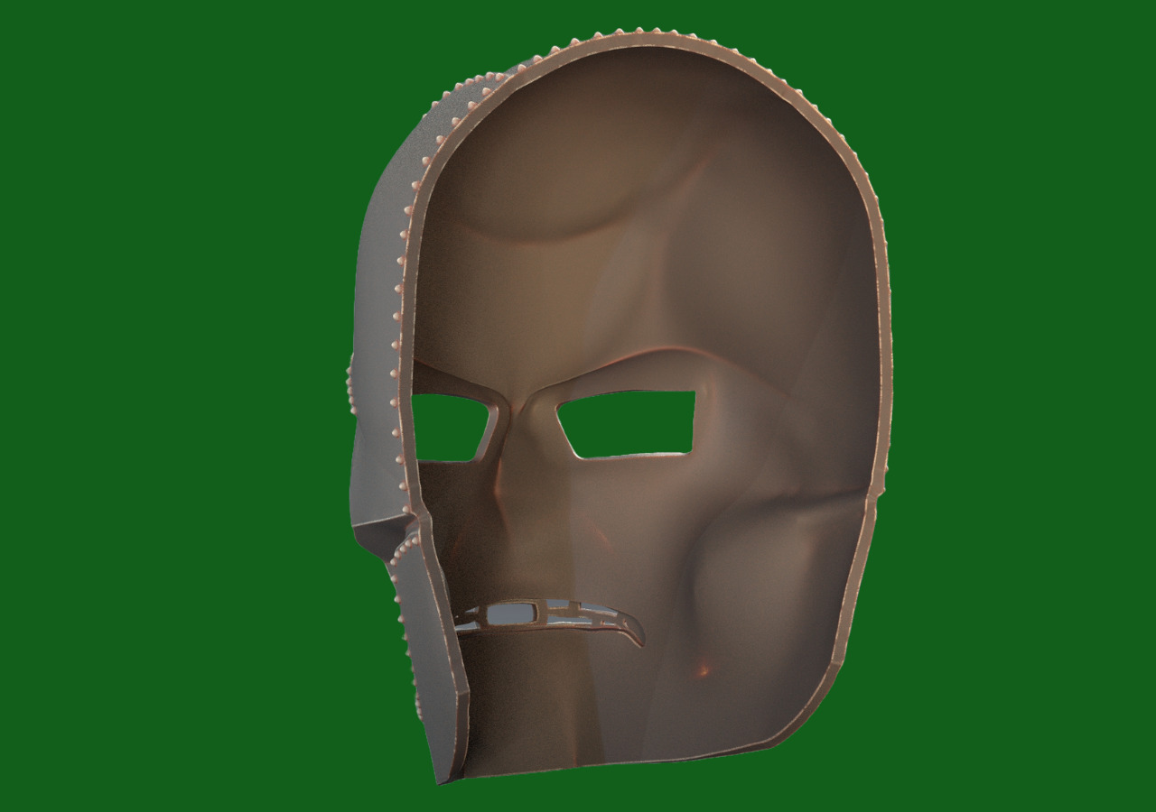 Dr Doom Mask - Victor Von Doom-Marvel universe-Printable 3D print model_3