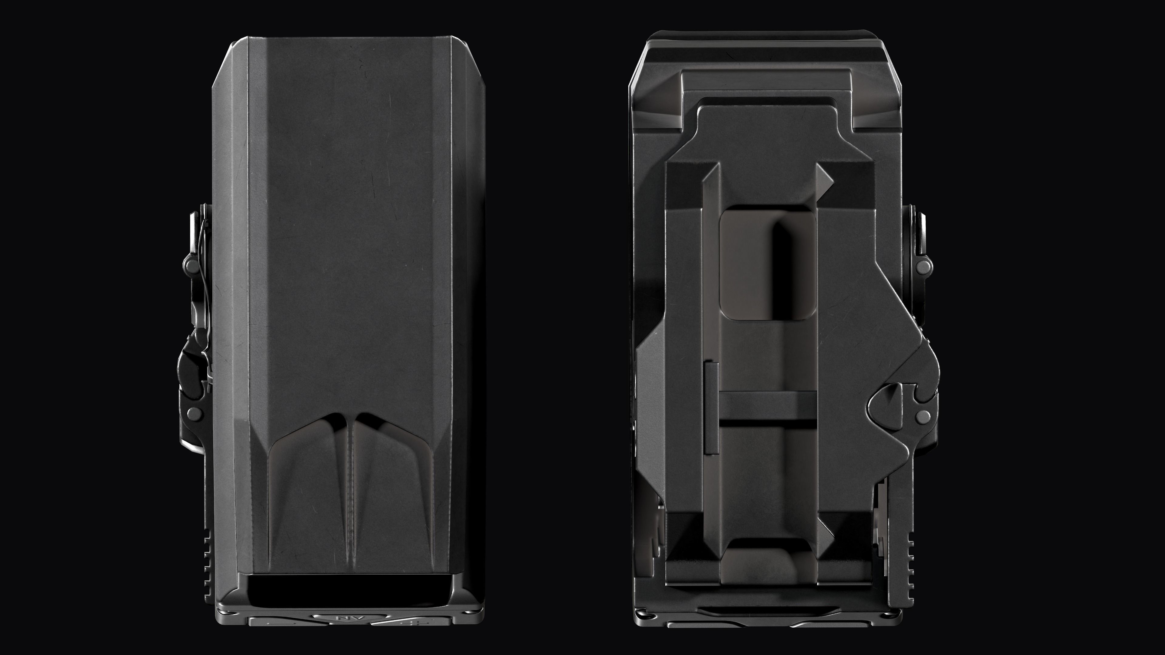 Vortex Razor AMG UH-1 GEN 2 red dot holographic sight Low-poly 3D model_16