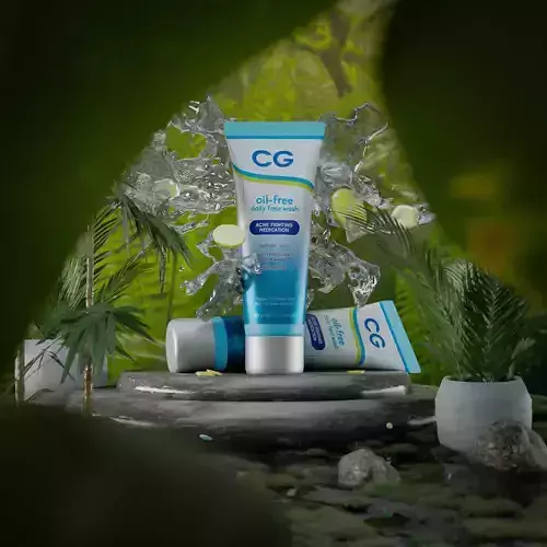 Face Wash Product 3D Model Tube