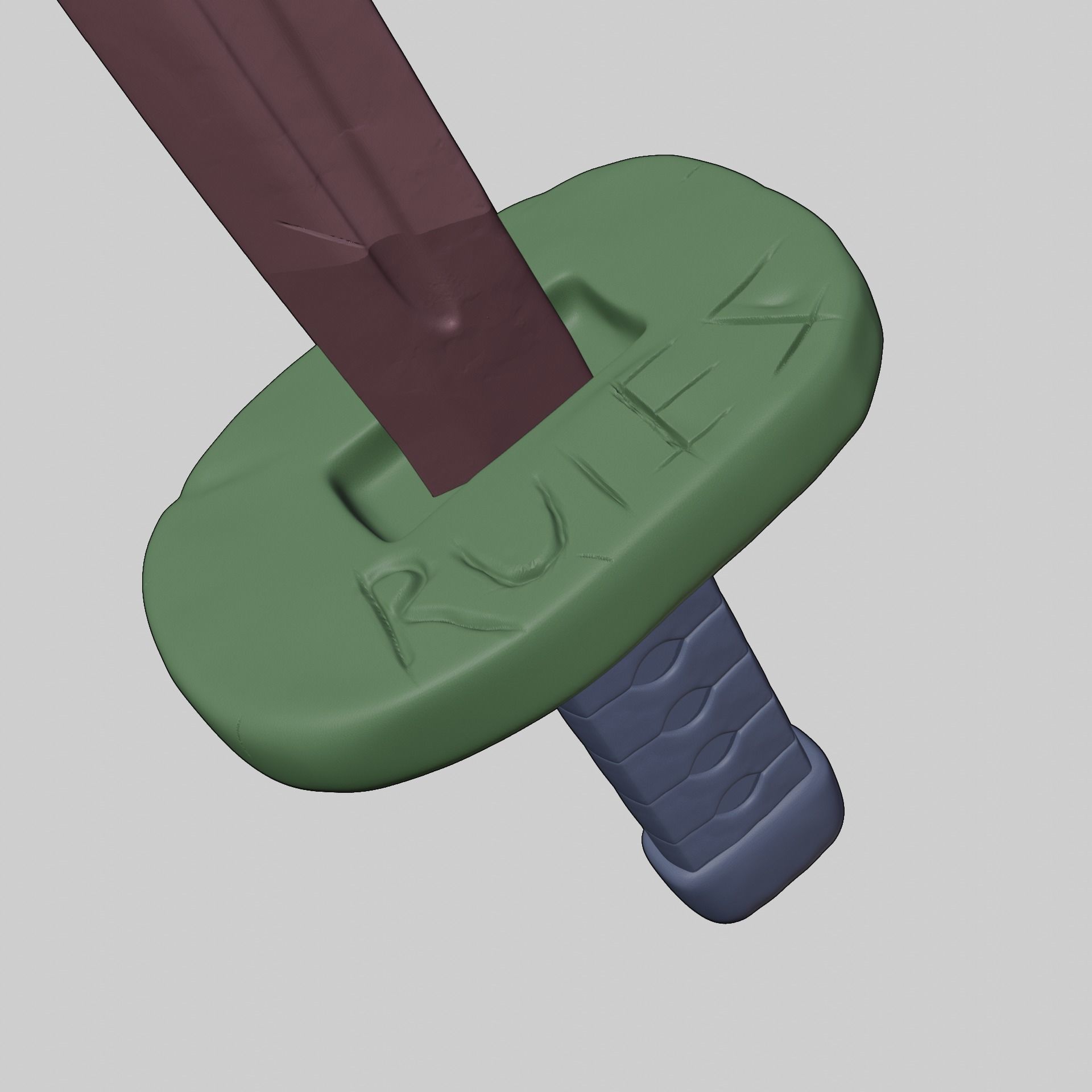 TEENAGE MUTANT NINJA TURTLES LEONARDO KATANA TMNT COSPLAY 3D print model_8