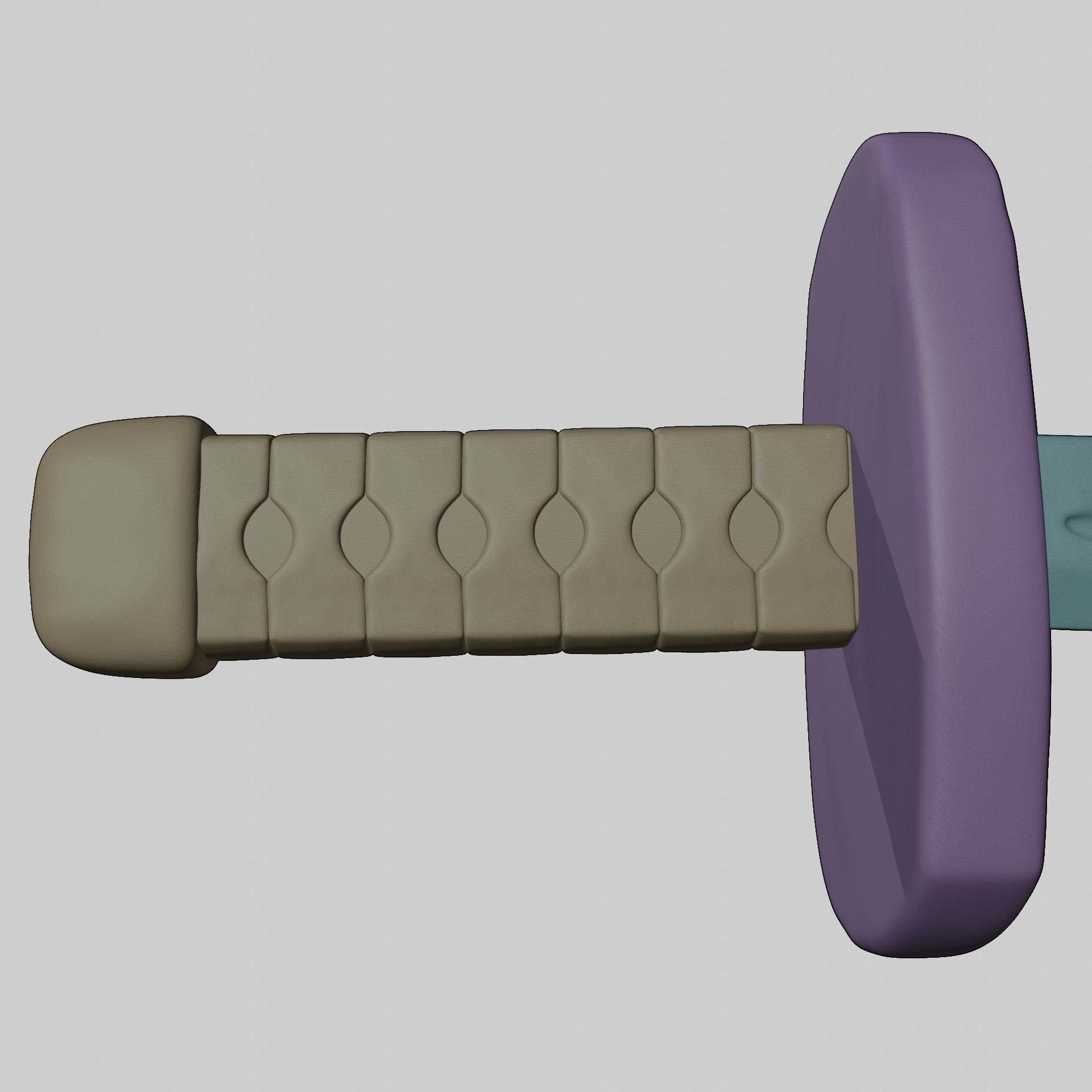 TEENAGE MUTANT NINJA TURTLES LEONARDO KATANA TMNT COSPLAY 3D print model_7