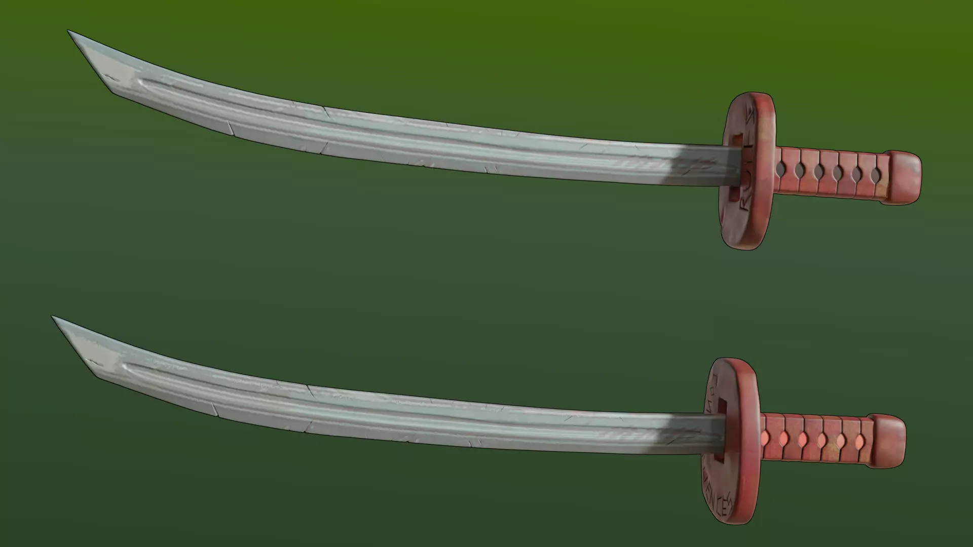 TEENAGE MUTANT NINJA TURTLES LEONARDO KATANA TMNT COSPLAY 3D print model_0