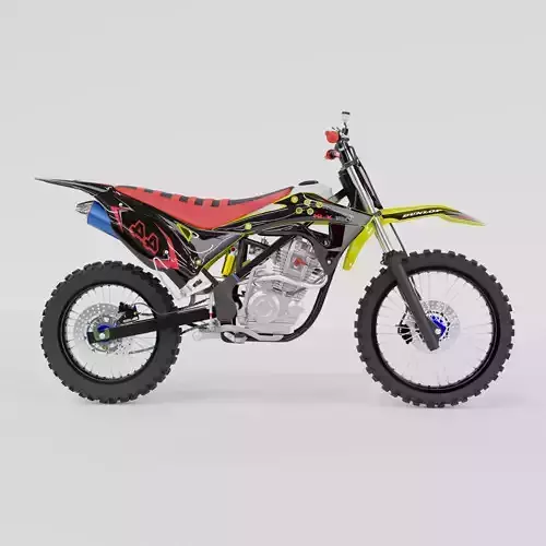 KAWASAKI KLX 2012 3D model