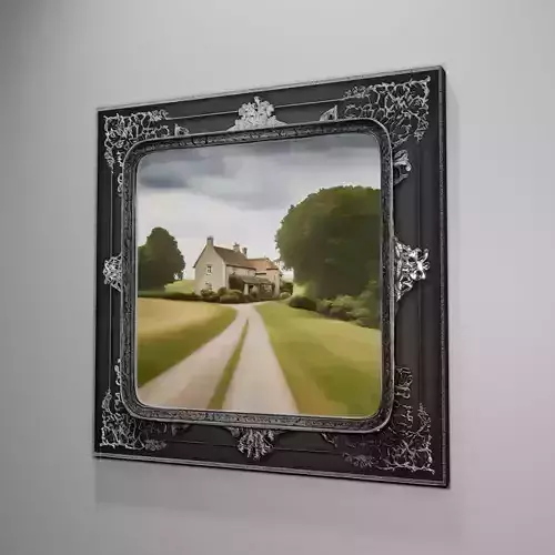 Victorian style picture frame