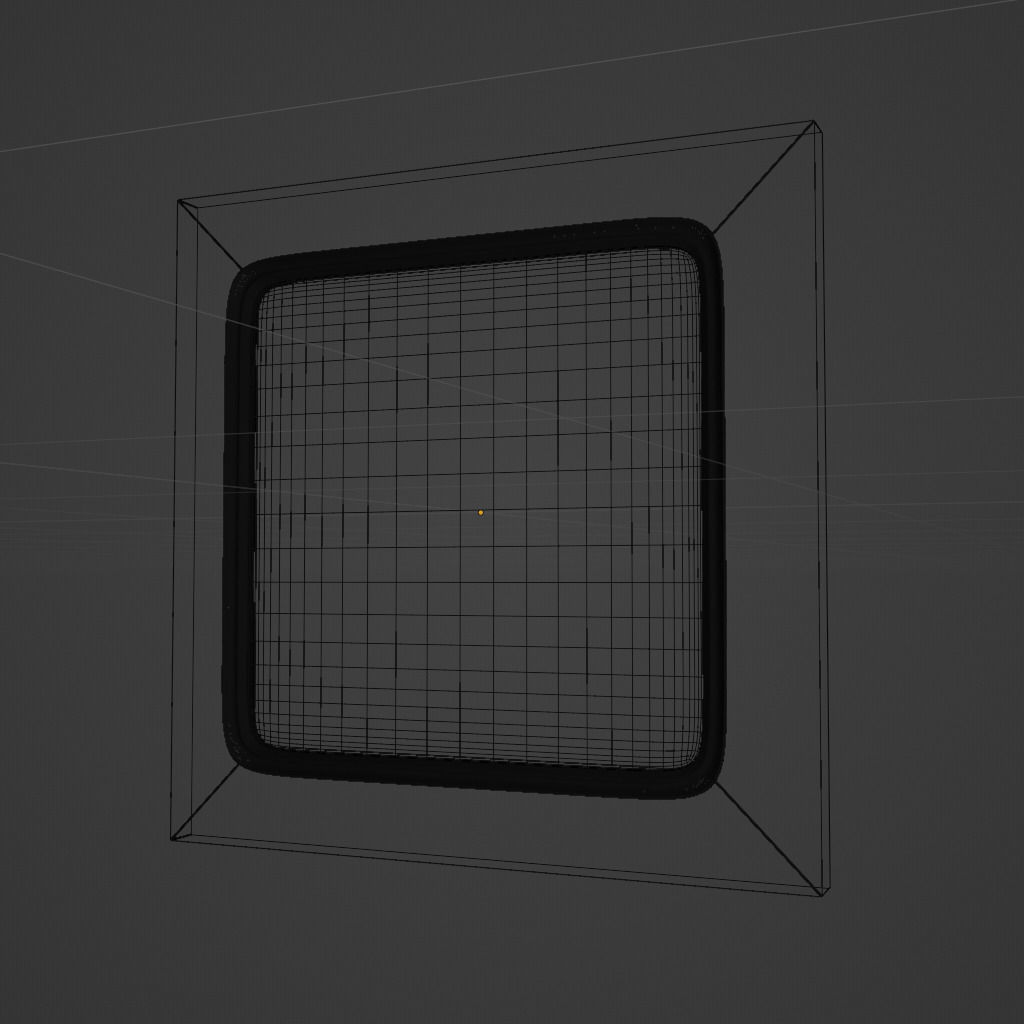 Victorian style picture frame 3D model_10