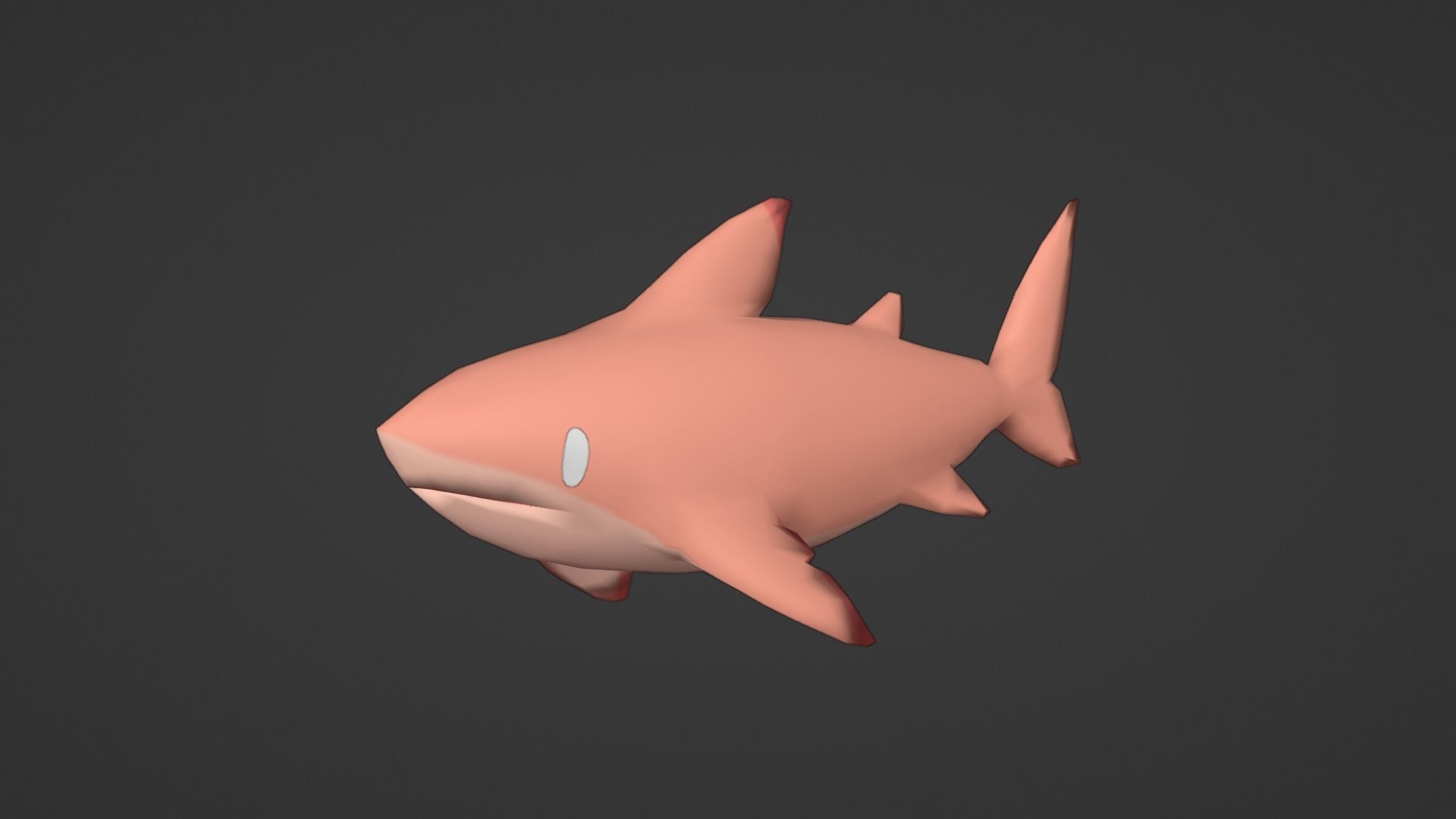 Low Poly Sharks Free low-poly 3D model_3