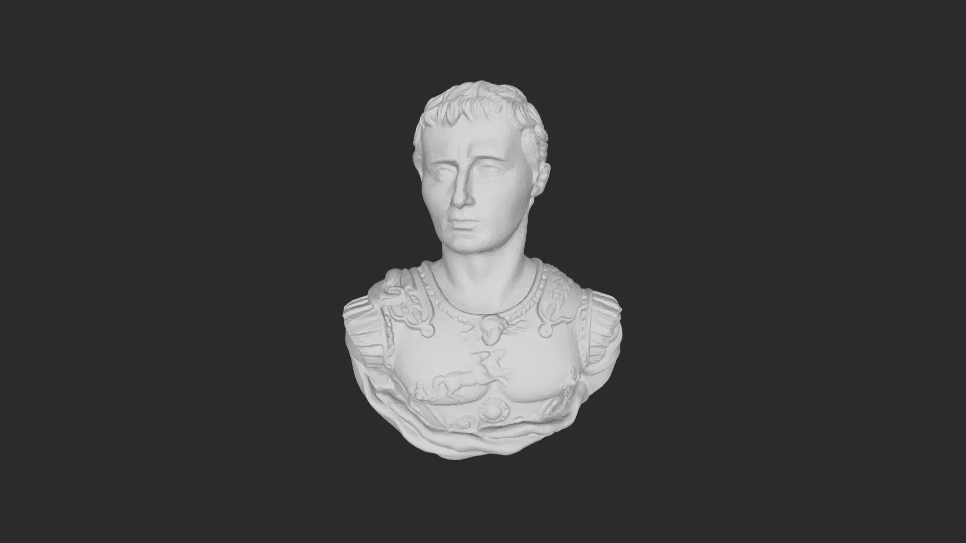 Caesar Augustus 3D model_0