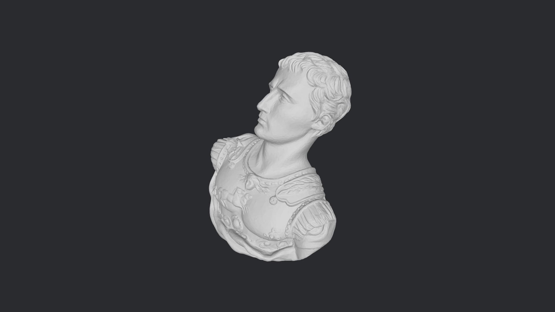 Caesar Augustus 3D model_1