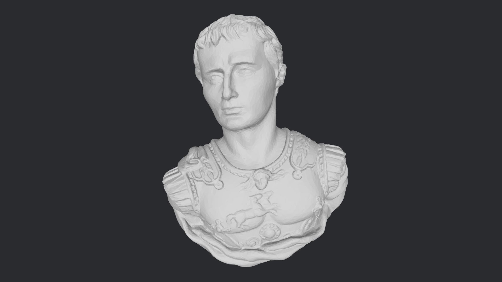 Caesar Augustus 3D model_2