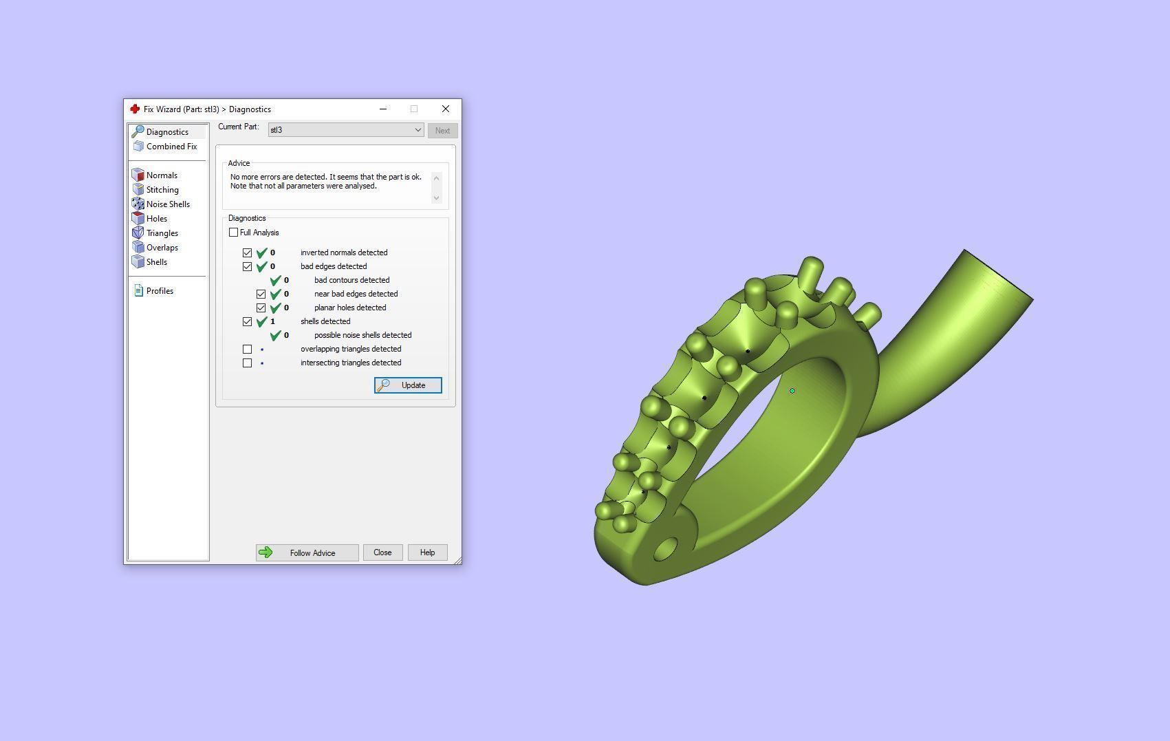 Gold N1035 3D print model_8