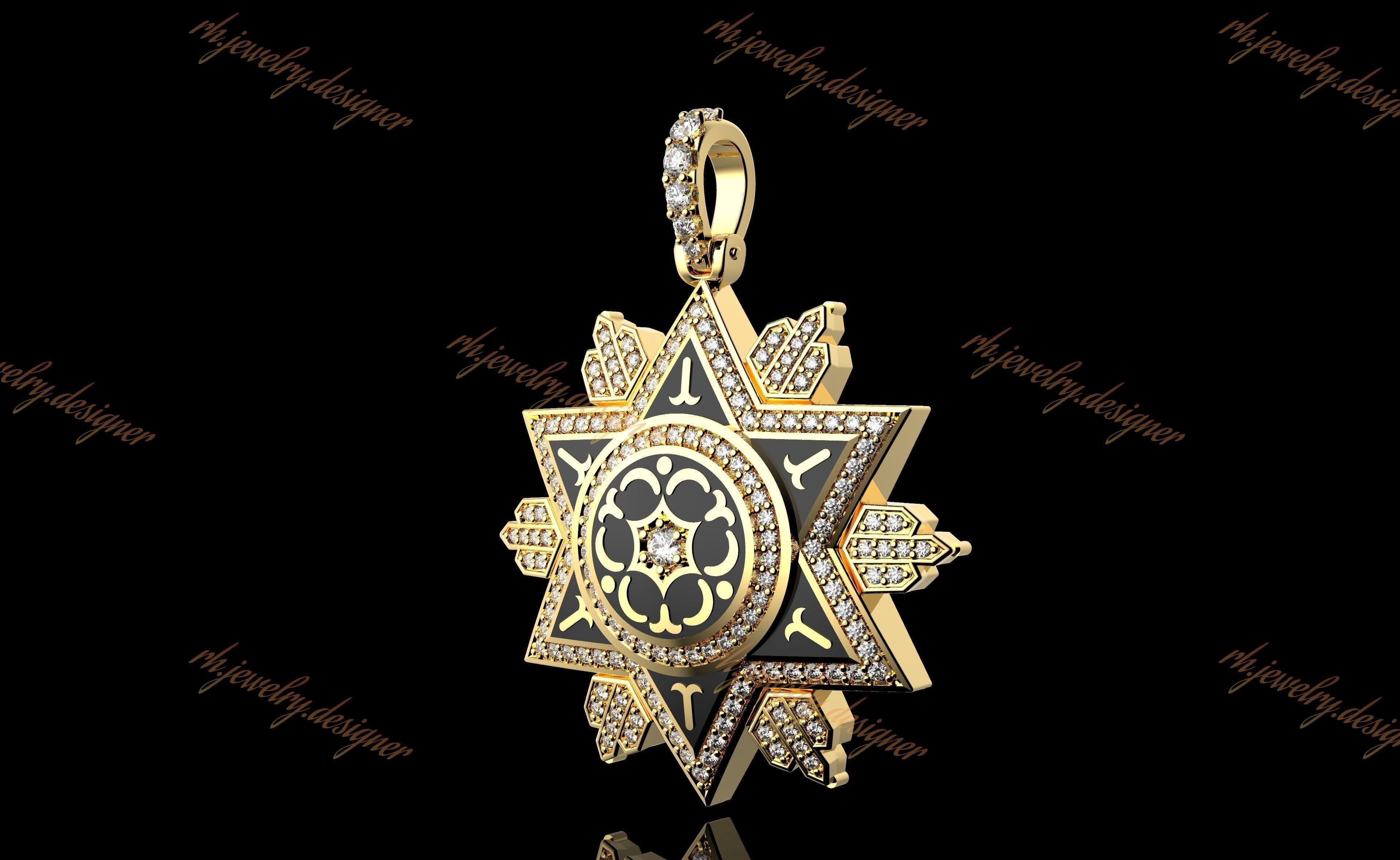 Gold N1035 3D print model_1