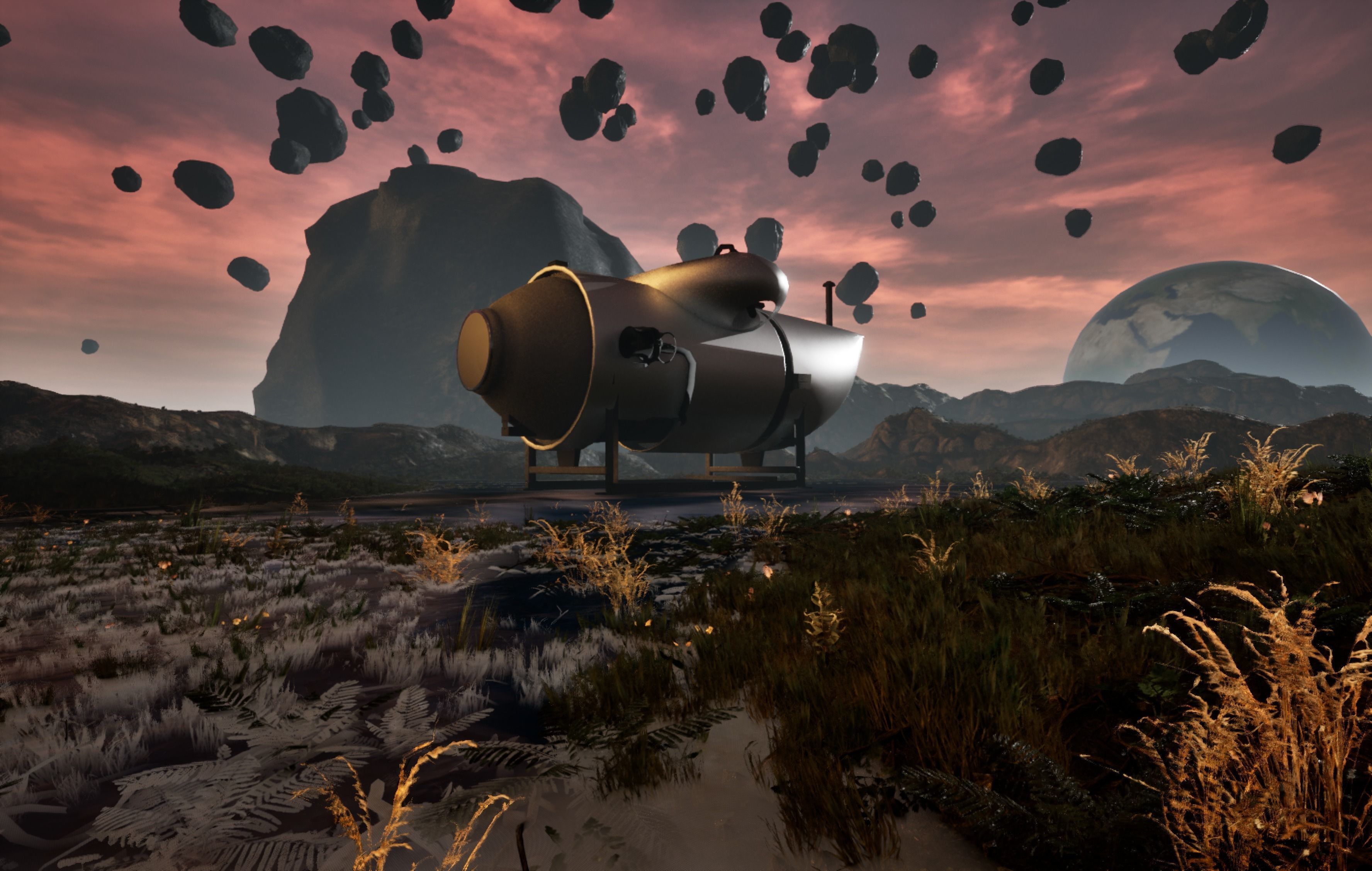 OceanGate - Game Ready Low Poly Model Low-poly 3D model_6