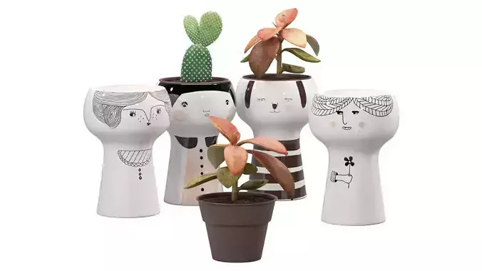 Flower Me Happy Pots