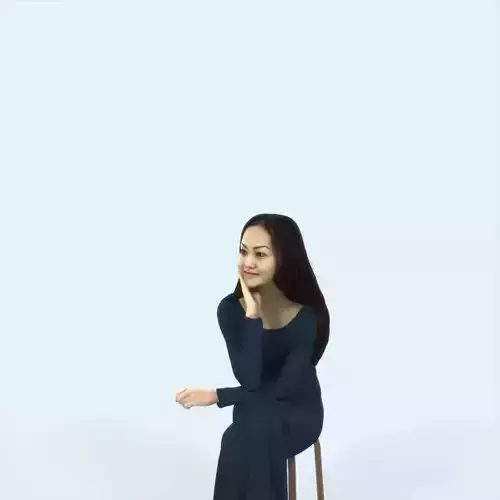 Passion 04J Observing East Asian Sitting Event Elegant Woman