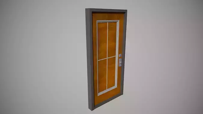 wooden door