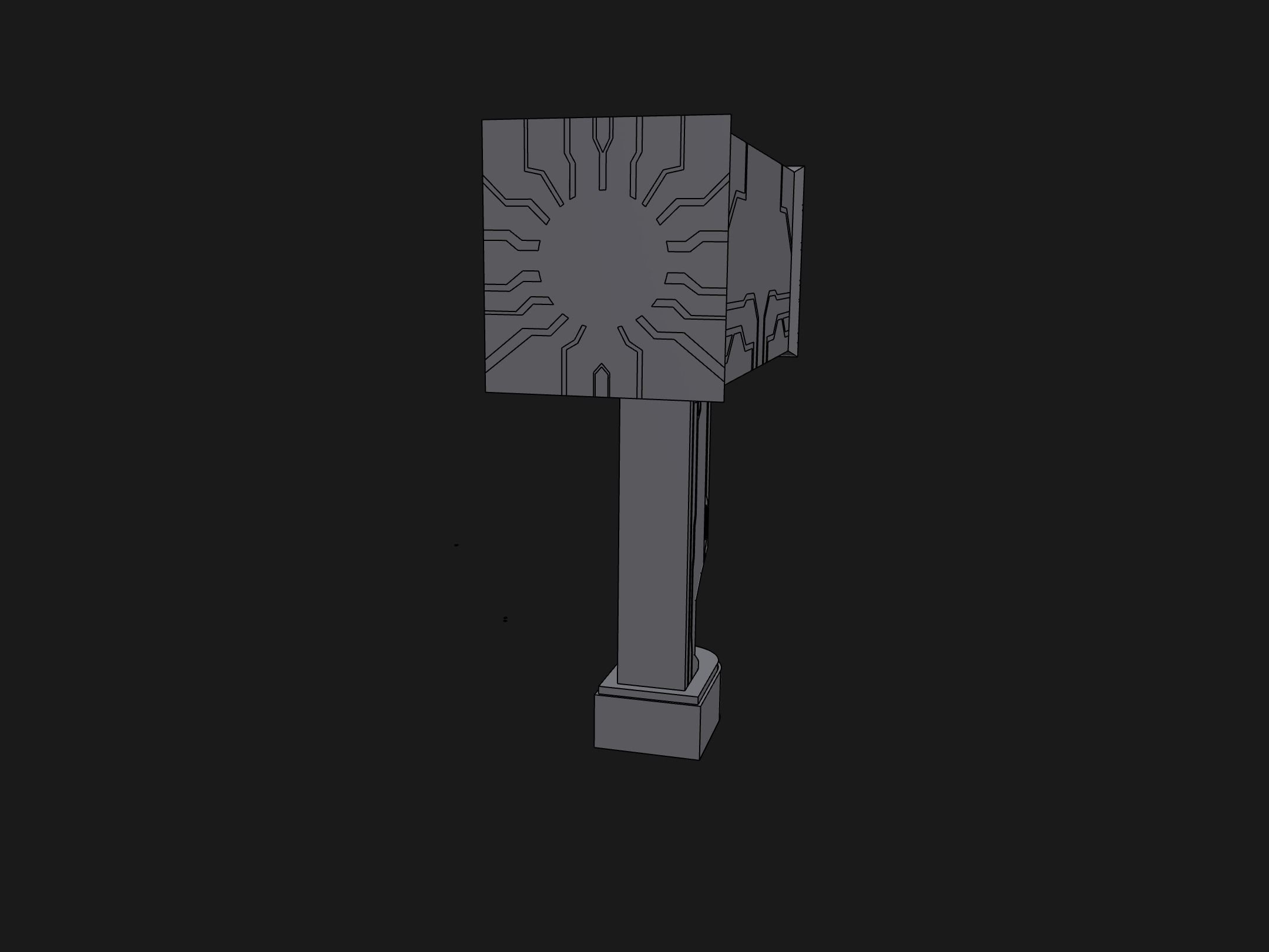 Molot Tora 3D model_1