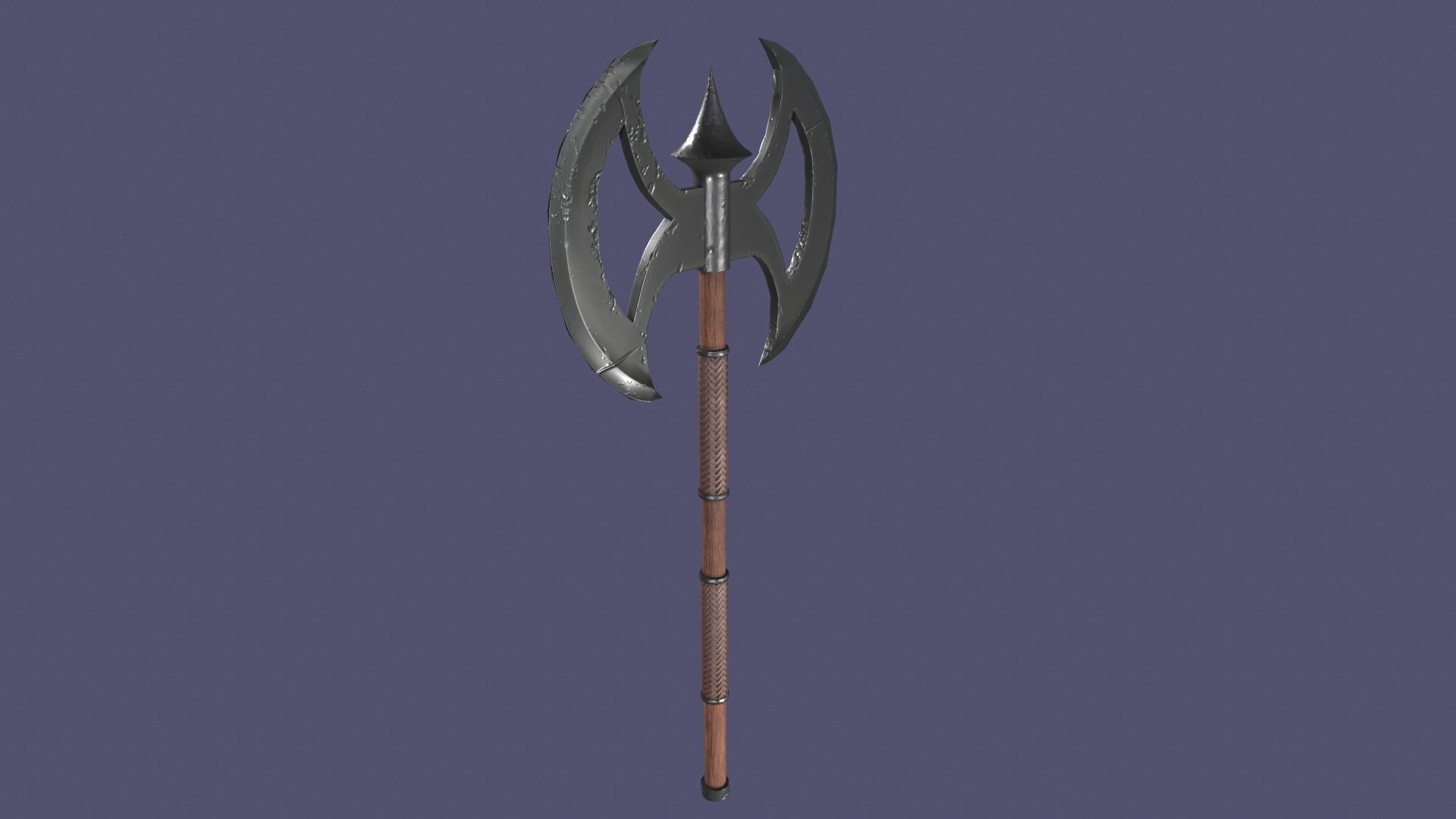 Axe pack Low-poly 3D model_13