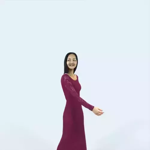 Passion 26L East Asian walking Event Elegant Woman