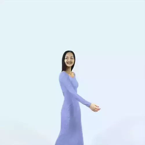 Passion 26G East Asian walking Event Elegant Woman