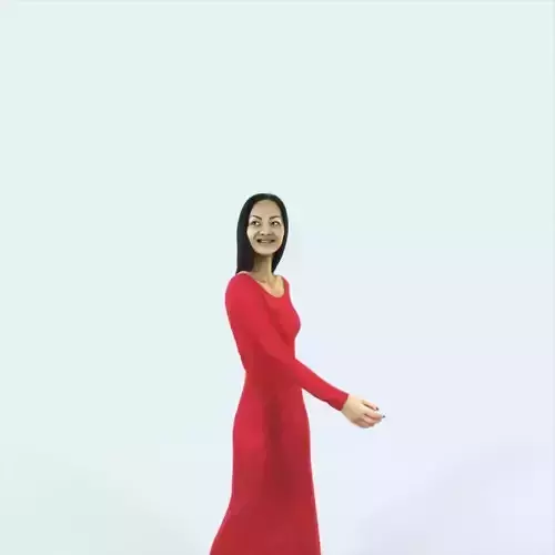 Passion 26E East Asian walking Event Elegant Woman