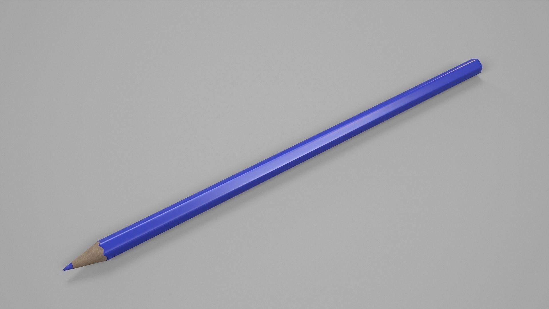 Pencil 39 3D model_9