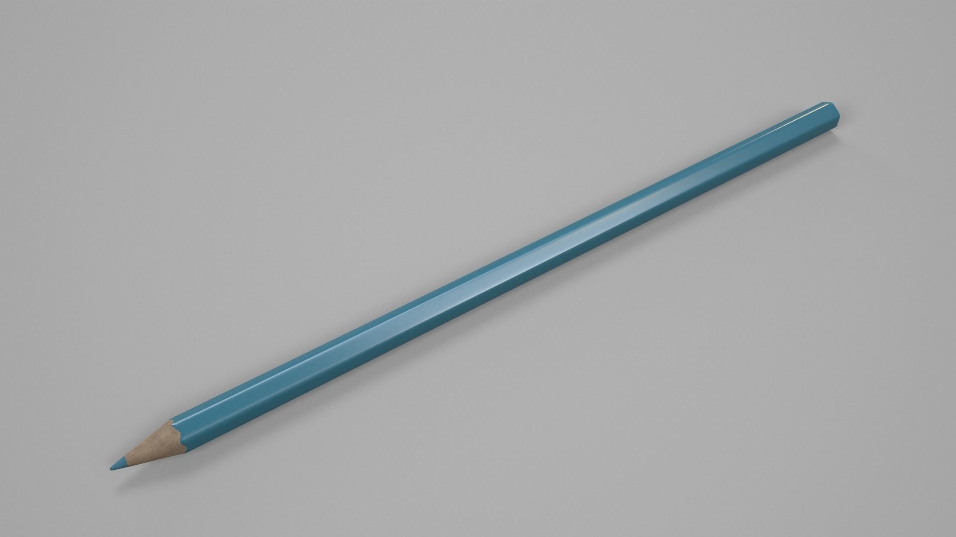 Pencil 39 3D model_12