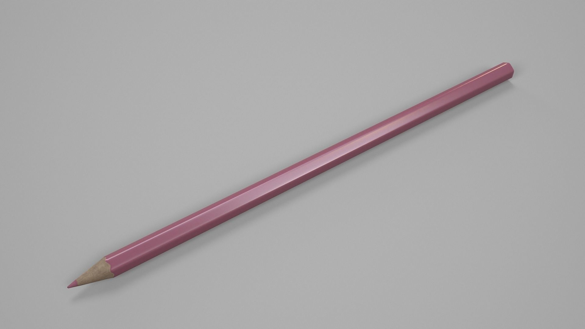 Pencil 39 3D model_8