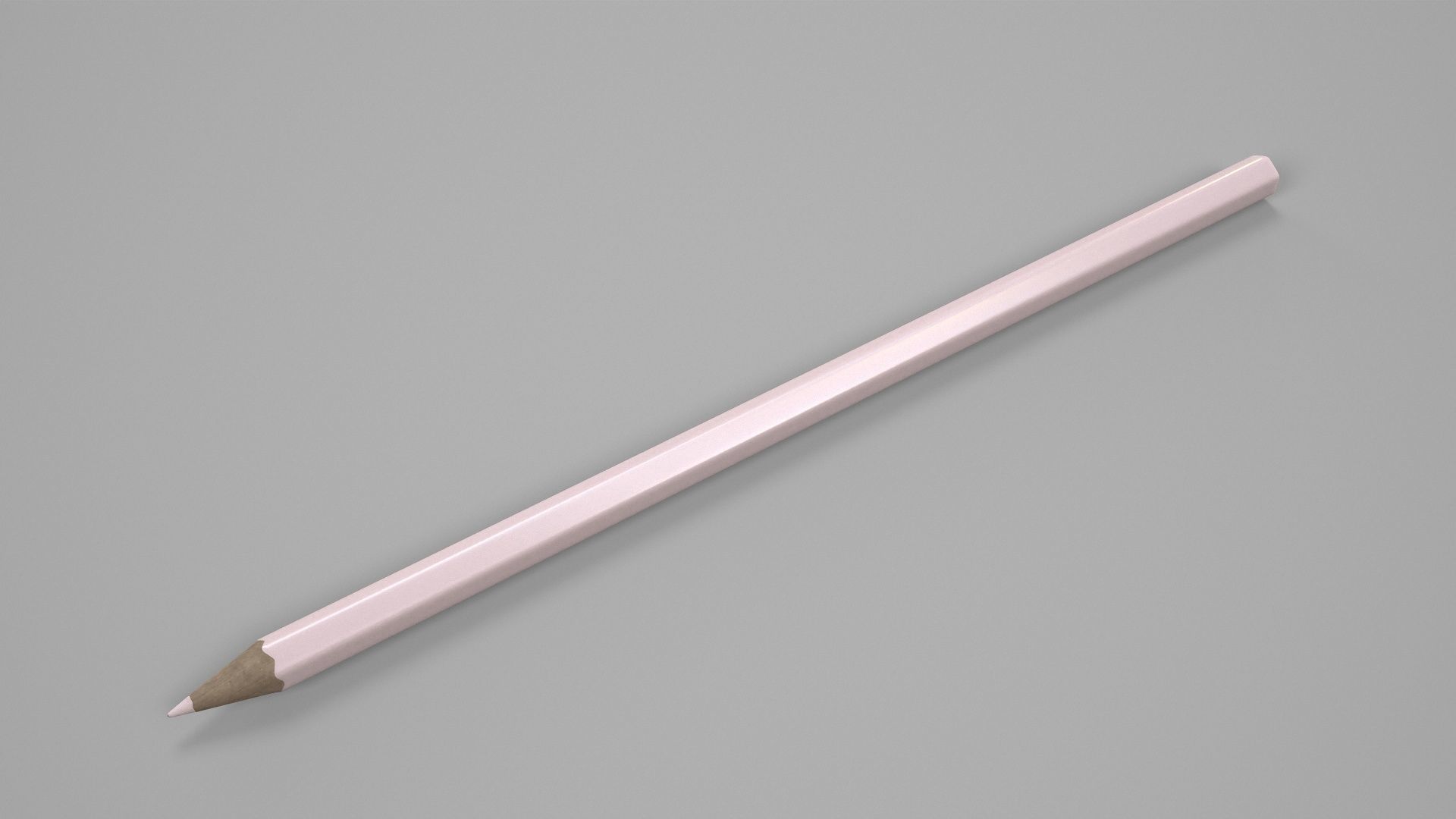 Pencil 39 3D model_6