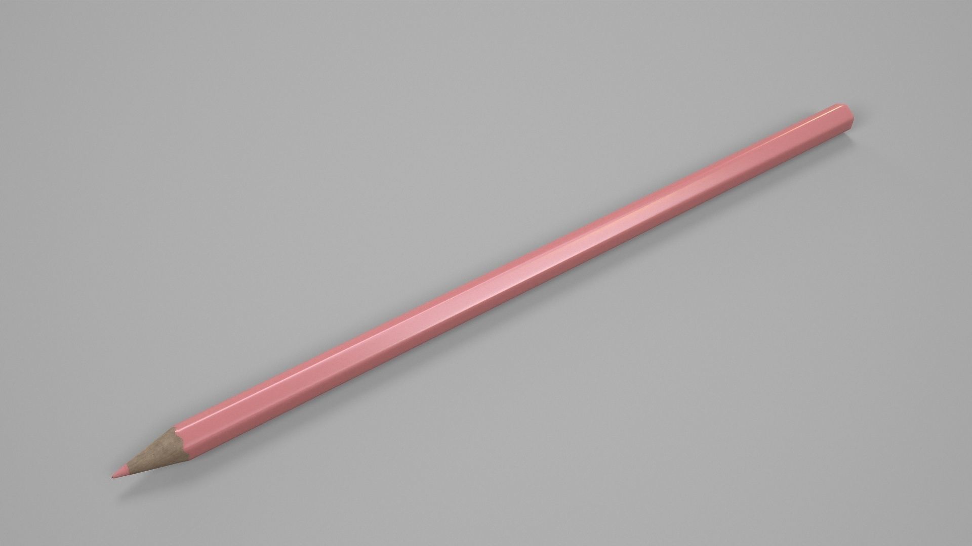Pencil 39 3D model_7