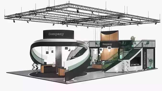 Exhibition Stands  3D model