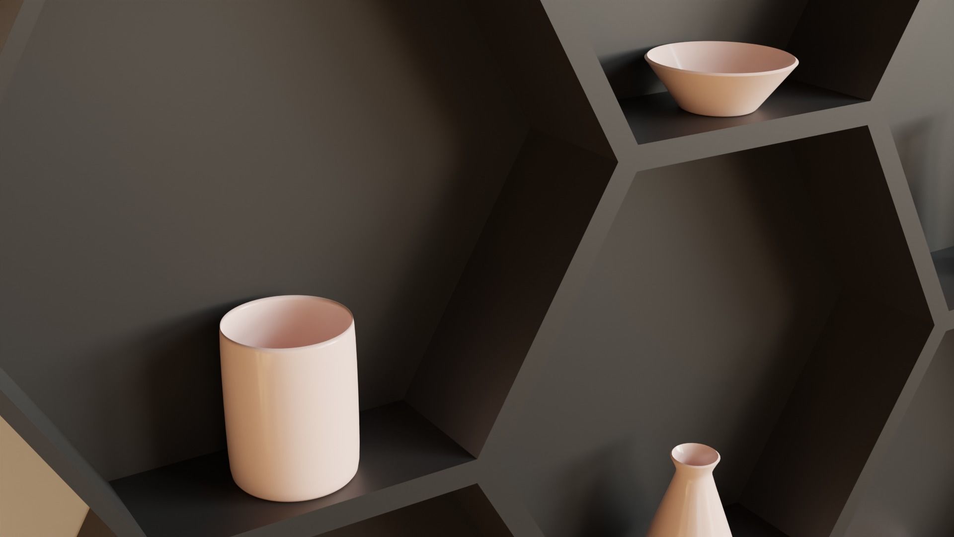 Vase Collection Low-poly 3D model_2