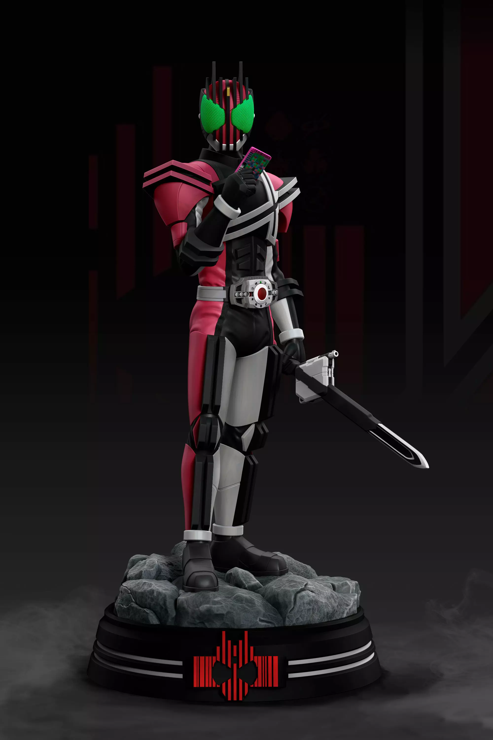Kamen Rider Decade 3D print model_0