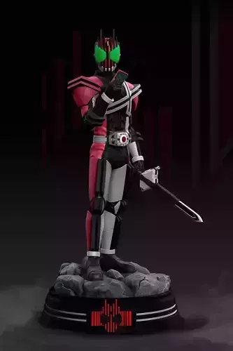 Kamen Rider Decade 3D print model